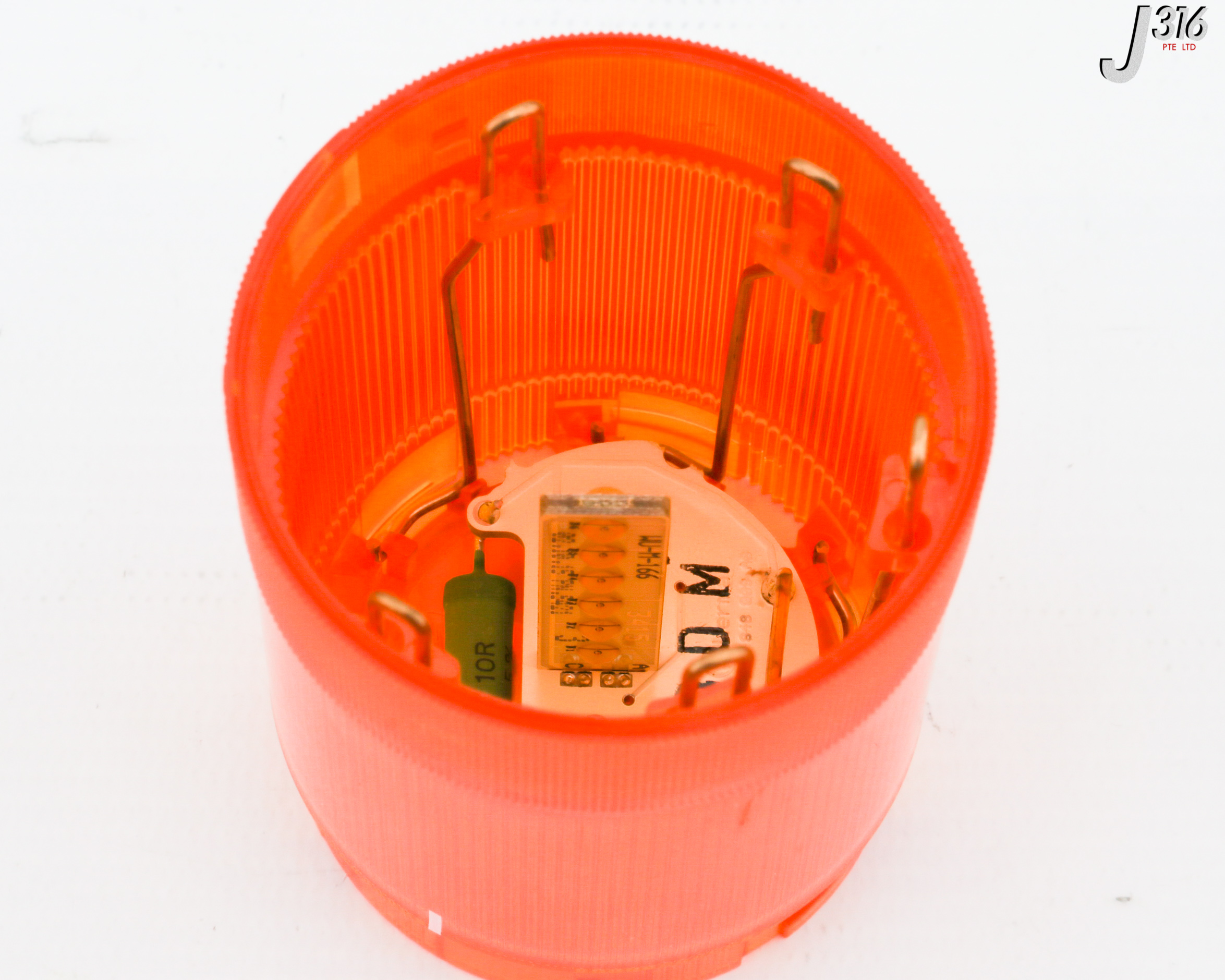 31542 WERMA SIGNALTECHNIK LED LIGHT ELEMENT, ORANGE (NEW) 84830055